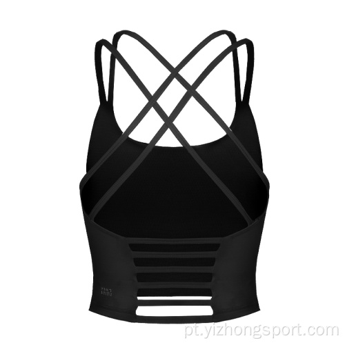 Colete Dry Fit Fitness Esporte Bra Yoga